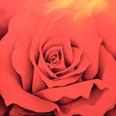The Rose in the Festival of Light, 2000 by Myung Bo Sim